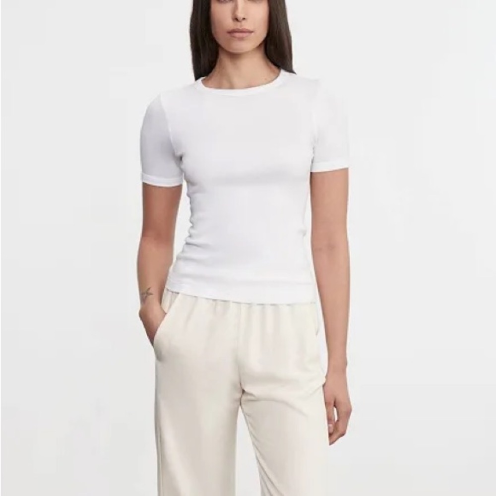 Enza Costa supima cotton new classic short sleeve tee shirt